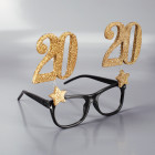 Party-Brille mit goldenen Zahlen - 20