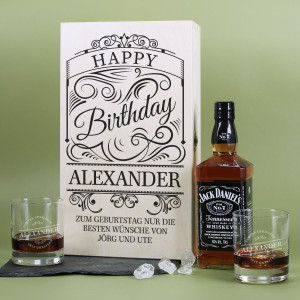Whisky Geschenkset zum Geburtstag