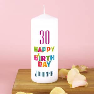 Dekoration zum 30. Geburtstag