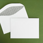Briefumschlag weiß für Einladungskarten oder Danksagungen Format DIN C6
