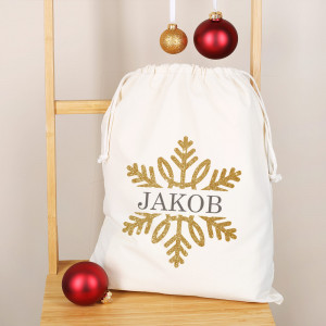 Personalisierter Geschenksack zu Weihnachten