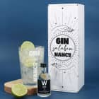 Gin salabim - kleines Gin Geschenkset mit Ihrem Wunschnamen