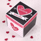 Überraschungsbox zum Valentinstag für Gutscheine und romantische Wünsche
